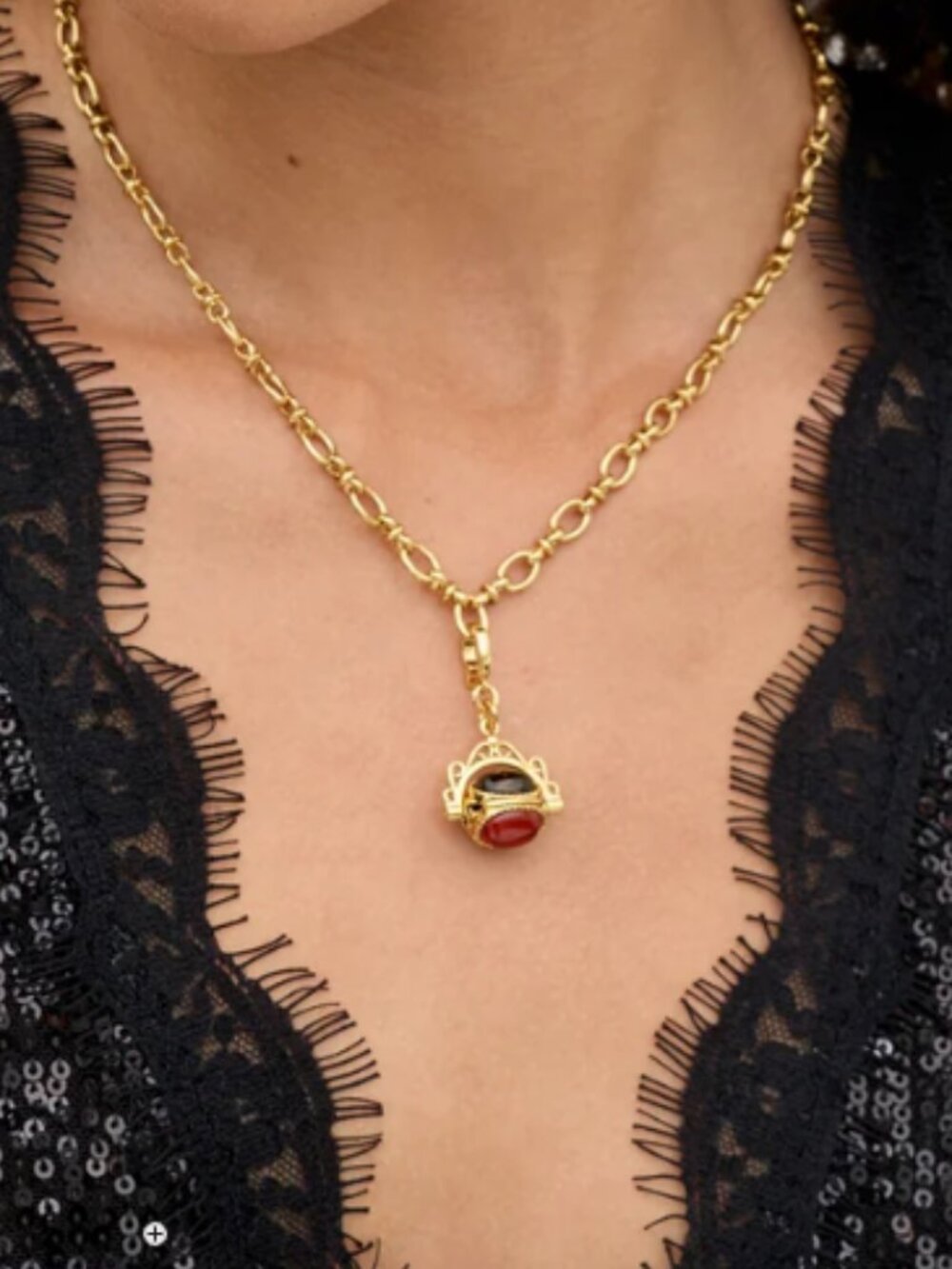 RIXO - 18-Karat Gold-Plated Necklace
